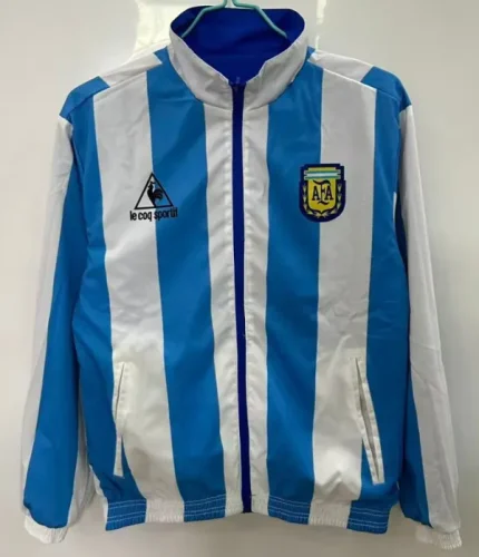 25-26 Argentina Blue & White Double Sided Windbreaker (双面风衣)