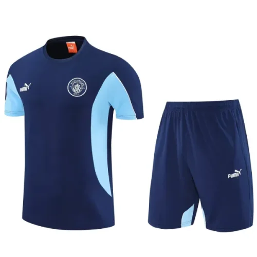 25-26 Man City Royal blue Training Short Suit