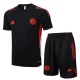 25-26 Bayern Black Training Short Suit #D2556
