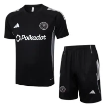 25-26 Inter Miami Black Training Short Suit #D2548