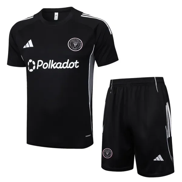 25-26 Inter Miami Black Training Short Suit #D2548