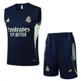 25-26 RMA Royal blue Tank top and shorts suit #D2562