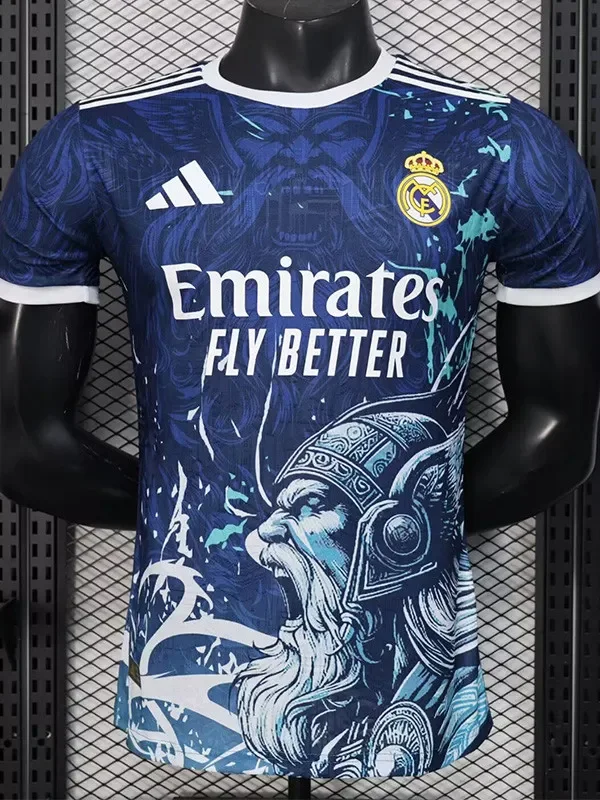 25-26 RMA Dark Blue Special Edition Player Version Training shirts (师头)