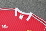 25-26 Man Utd Red Training Short Suit