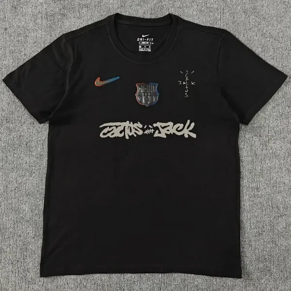 25-26 BAR Black High Quality Casual T-shirt #黑标