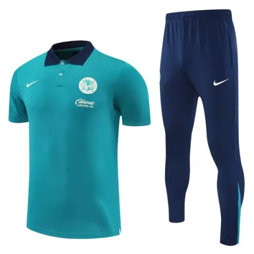 25-26 Club America Green Polo Tracksuit