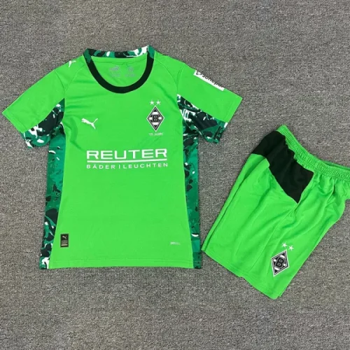 25-26 Monchengladbach Away Kids Soccer Jersey