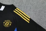 25-26 Man Utd Black Training short Suit