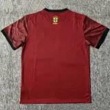 25-26 Brazil Brown Red Special Edition Fans Soccer Jersey (黄标)