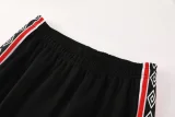25-26 Man Utd Black Jacket Tracksuit #02