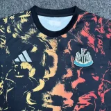25-26 Newcastle Black Red Training shirts