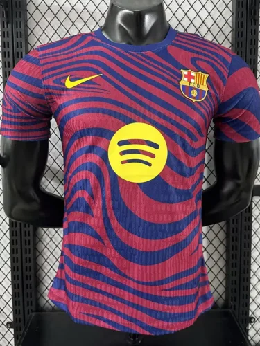25-26 BAR Red Blue Special Edition Player Version Training Shirts