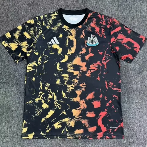 25-26 Newcastle Black Red Training shirts