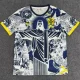 25-26 Brazil Cyan Special Edition Training shirts (黄袖边)