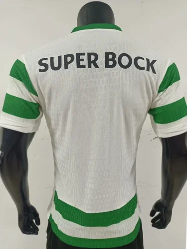 25-26 Sporting Lisbon Home Player Version Soccer Jersey