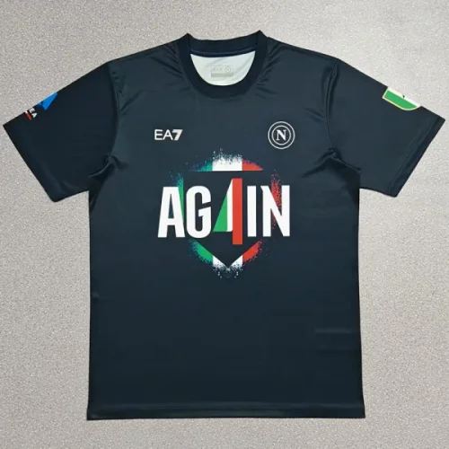 24-25 Napoli Dark Blue Champion T-shirt (深蓝色)