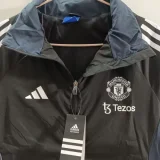 25-26 Man Utd Black Windbreaker