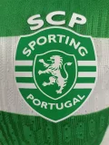 25-26 Sporting Lisbon Home Player Version Soccer Jersey
