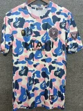 25-26 Inter Miami Blue Pink Joint Edition Fans Soccer Jersey (左袖带图)猿