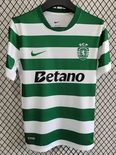25-26 Sporting Lisbon Home Fans Soccer Jersey