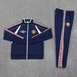 25-26 Man Utd Royal blue Jacket Tracksuit #F13