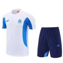 25-26 Marseille White Training Short Suit
