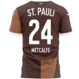 25-26 ST PAULI Home Fans Soccer Jersey