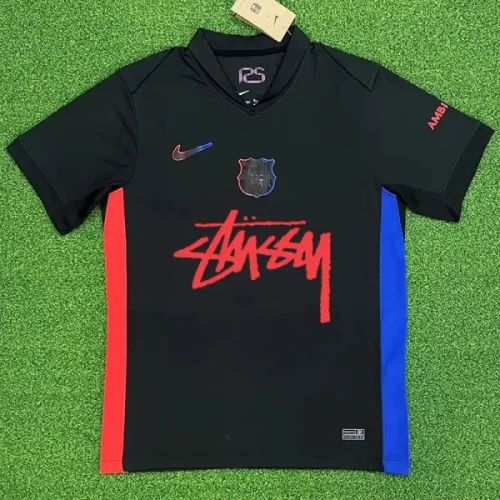 24-25 BAR Away Print Personalized AD Fans Soccer Jersey