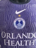 2025 Orlando Pride Home Player Version Soccer Jersey