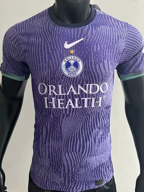 2025 Orlando Pride Home Player Version Soccer Jersey
