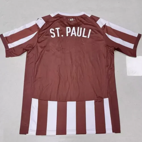 25-26 ST PAULI Home Fans Soccer Jersey