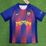 25-26 BAR Home Print Personalized AD Fans Soccer Jersey (Motomami)