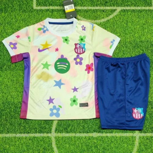 25-26 BAR Yellow Special Edition Kids Training (花纹)