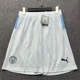 25-26 Man City Home shorts Pants