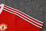 25-26 Man Utd Red Training short Suit #D2565