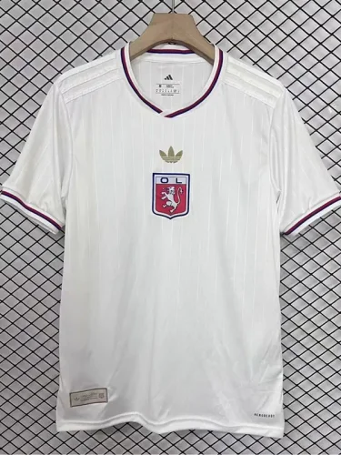 24-25 Lyon 75th Anniversary Fans Soccer Jersey