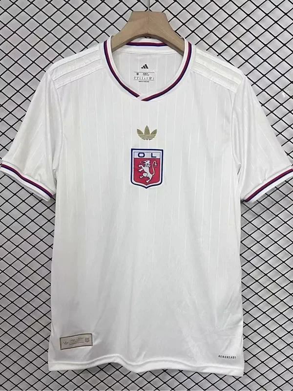 24-25 Lyon 75th Anniversary Fans Soccer Jersey