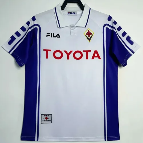 1999-2000 Fiorentina Away Retro Soccer Jersey