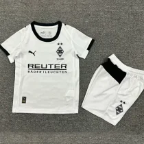 25-26 Monchengladbach Home Kids Soccer Jersey