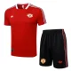 25-26 Man Utd Red Training short Suit #D2565