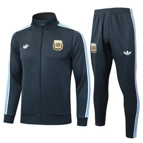25-26 Argentina Dark gray Jacket Tracksuit # A2535
