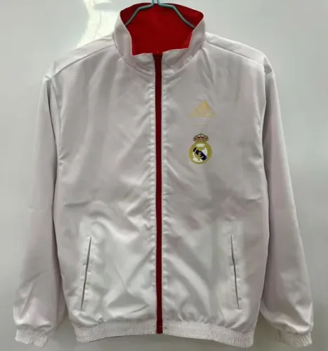 25-26 RMA Red & White Double Sided Windbreaker (双面风衣)