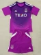 25-26 Aberdeen Purple Goalkeeper Kids Soccer Jersey