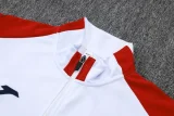 2025 JOM White Jacket Tracksuit #C2504