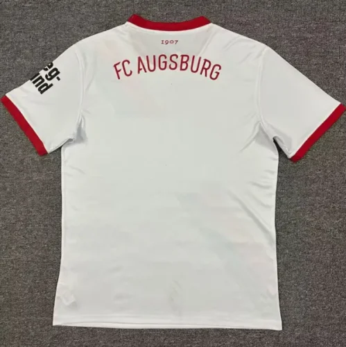 24-25 FC Augsburg Home Fans Soccer Jersey