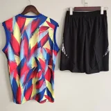 25-26 ARS Red blue Tank top and shorts suit (背心套装)