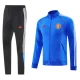 25-26 Man Utd Fancy blue Jacket Tracksuit #03