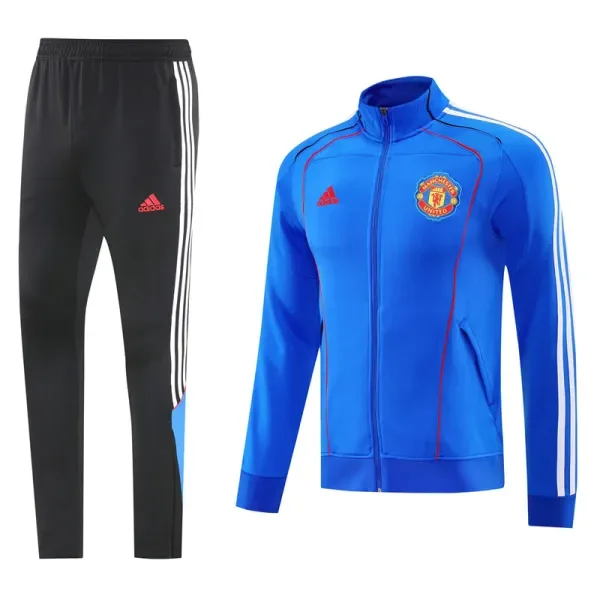 25-26 Man Utd Fancy blue Jacket Tracksuit #03
