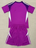 25-26 Aberdeen Purple Goalkeeper Kids Soccer Jersey