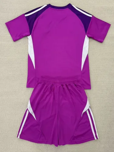 25-26 Aberdeen Purple Goalkeeper Kids Soccer Jersey